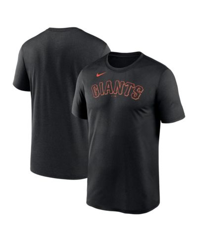 Мужская футболка Nike Black San Francisco Giants New Legend Wordmark