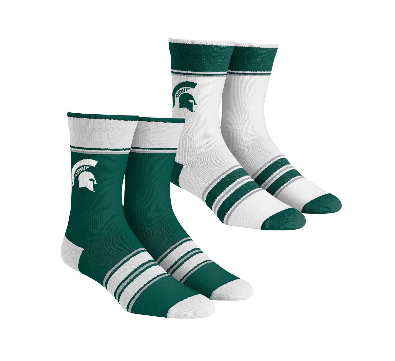 Детский набор носков Rock 'Em Michigan State Spartans, 2 пары