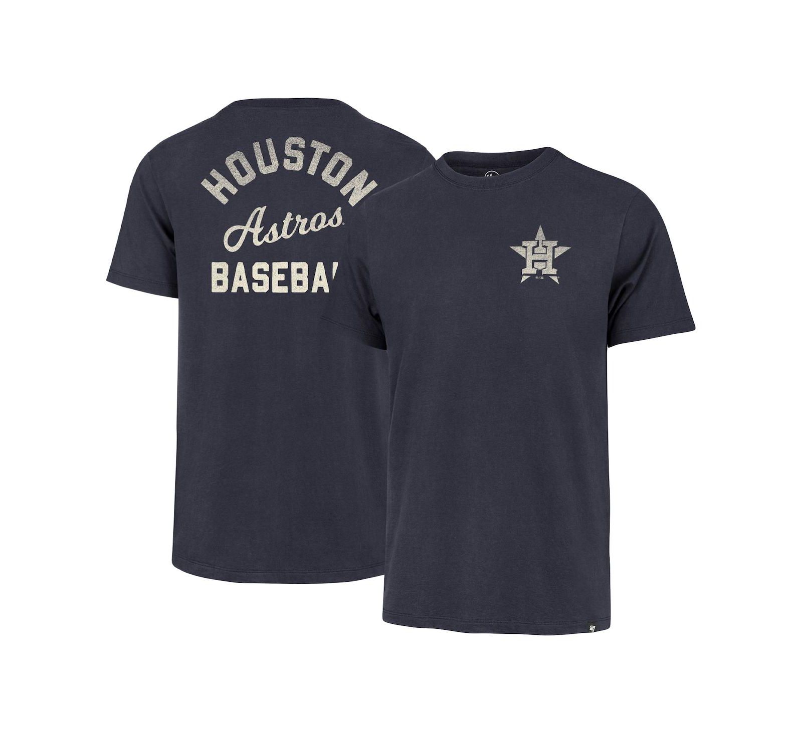 Мужская футболка '47 Brand Navy Houston Astros Turn Back Franklin