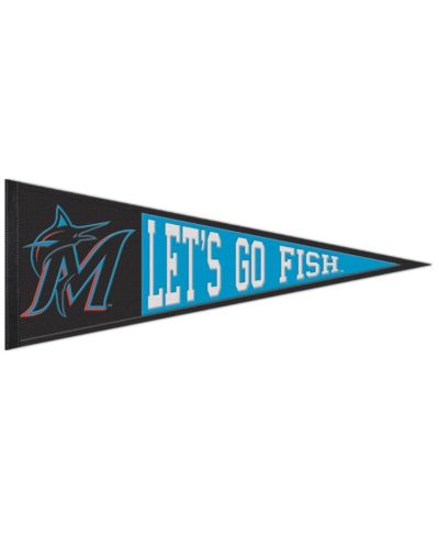 Знамя Wincraft Miami Marlins 13" x 32" Slogan