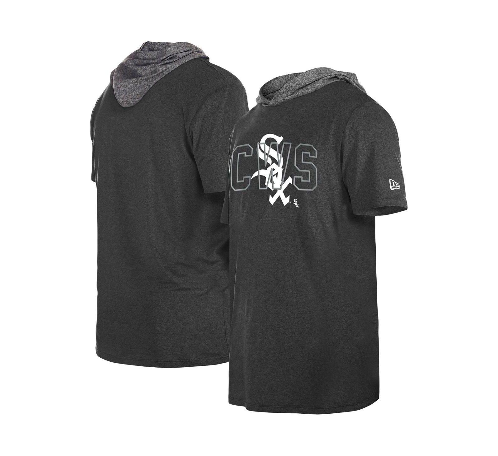 Мужская футболка New Era Black Chicago White Sox Team Hoodie