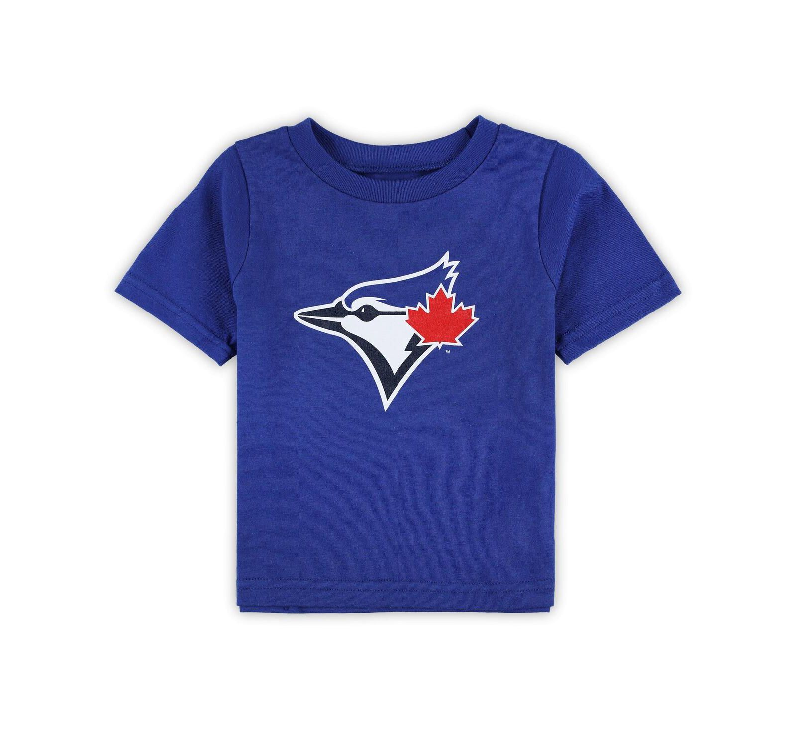 Детская футболка Royal Toronto Blue Jays Team Crew Primary Logo