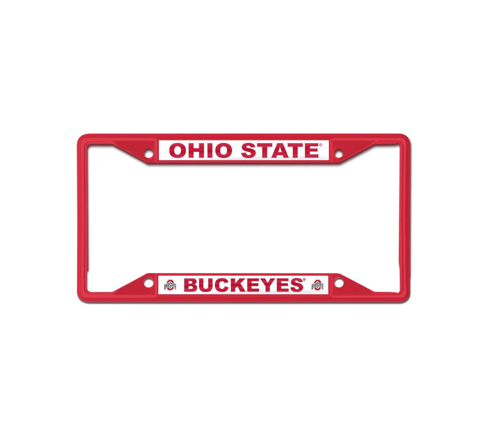 Wincraft рамка для номерного знака Ohio State Buckeyes Chrome Color