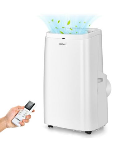 Costway Портативный кондиционер 9000BTU 3-в-1 Охладитель воздуха и осушитель с пультом