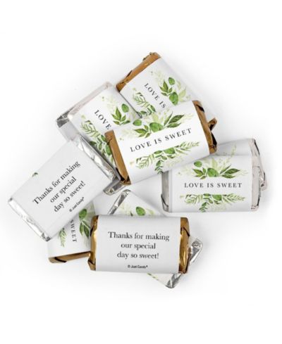 Just Candy Wedding Candy Hershey's Chocolate Party Favors, 76 Pieces