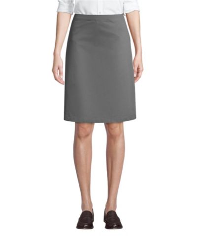 Женская юбка-шорты Lands' End Blend Chino Skort Top of Knee