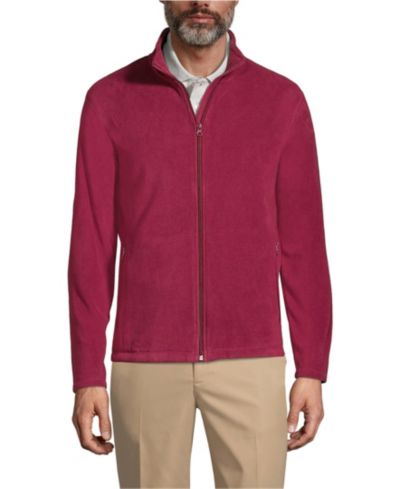 Lands' End Men's Full-Zip Mid-Weight Fleece Jacket