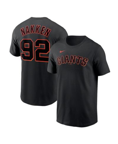 Мужская футболка Nike Alyssa Nakken San Francisco Giants, черная
