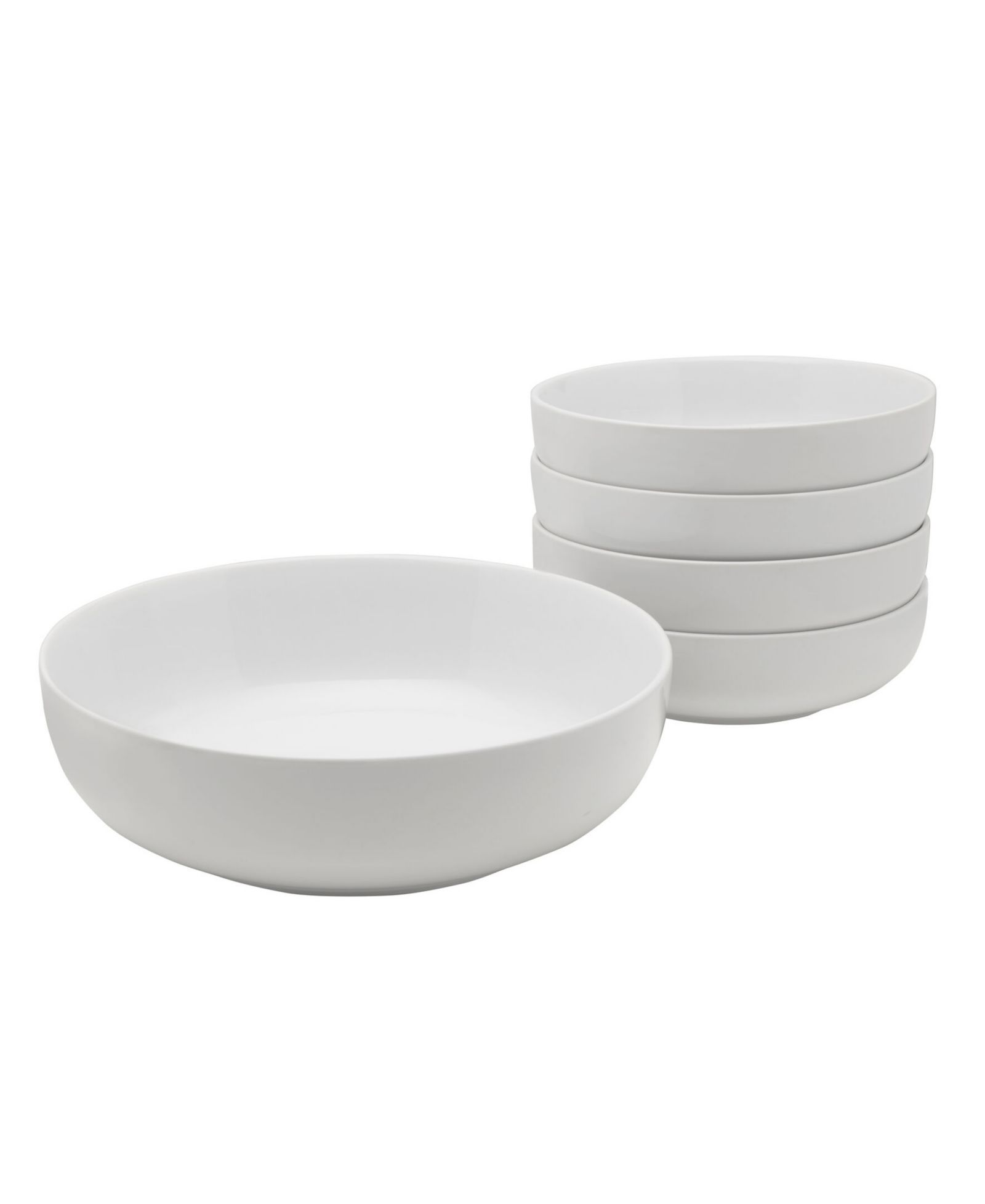 Набор мисок Fitz and Floyd Everyday Whiteware Pasta 5 Piece