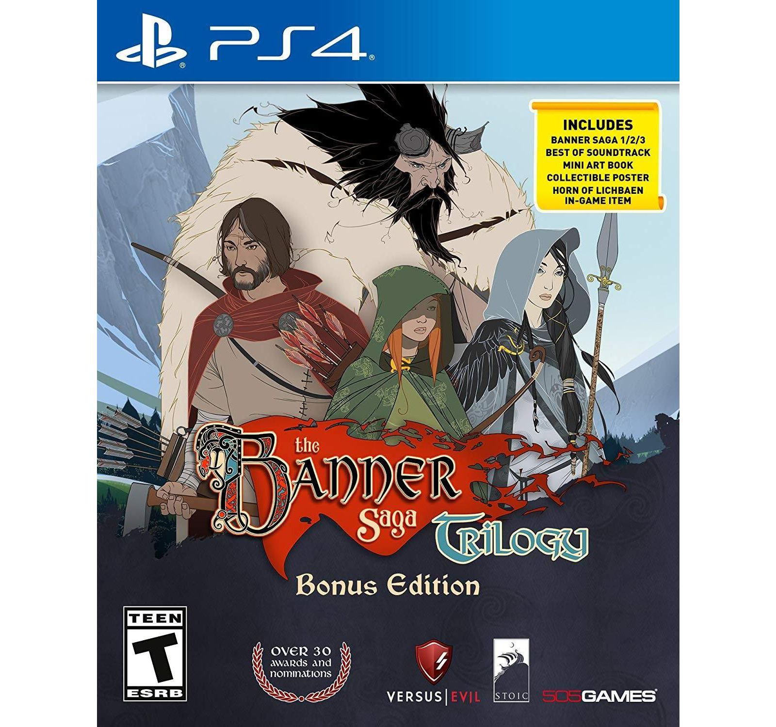 The Banner Saga Trilogy Bonus Edition PlayStation 4