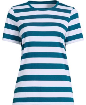 Baltic teal/blue bold stripe