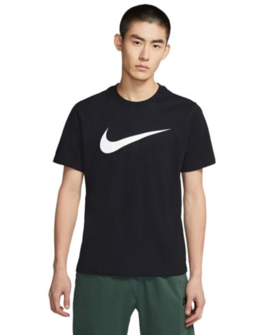 Nike Sportswear Мужская футболка Swoosh с коротким рукавом и круглым вырезом