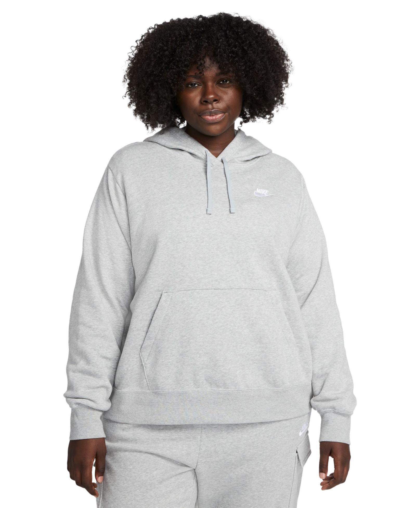 Спортивный свитшот Nike Plus Size Active Sportswear Club Hooded Fleece
