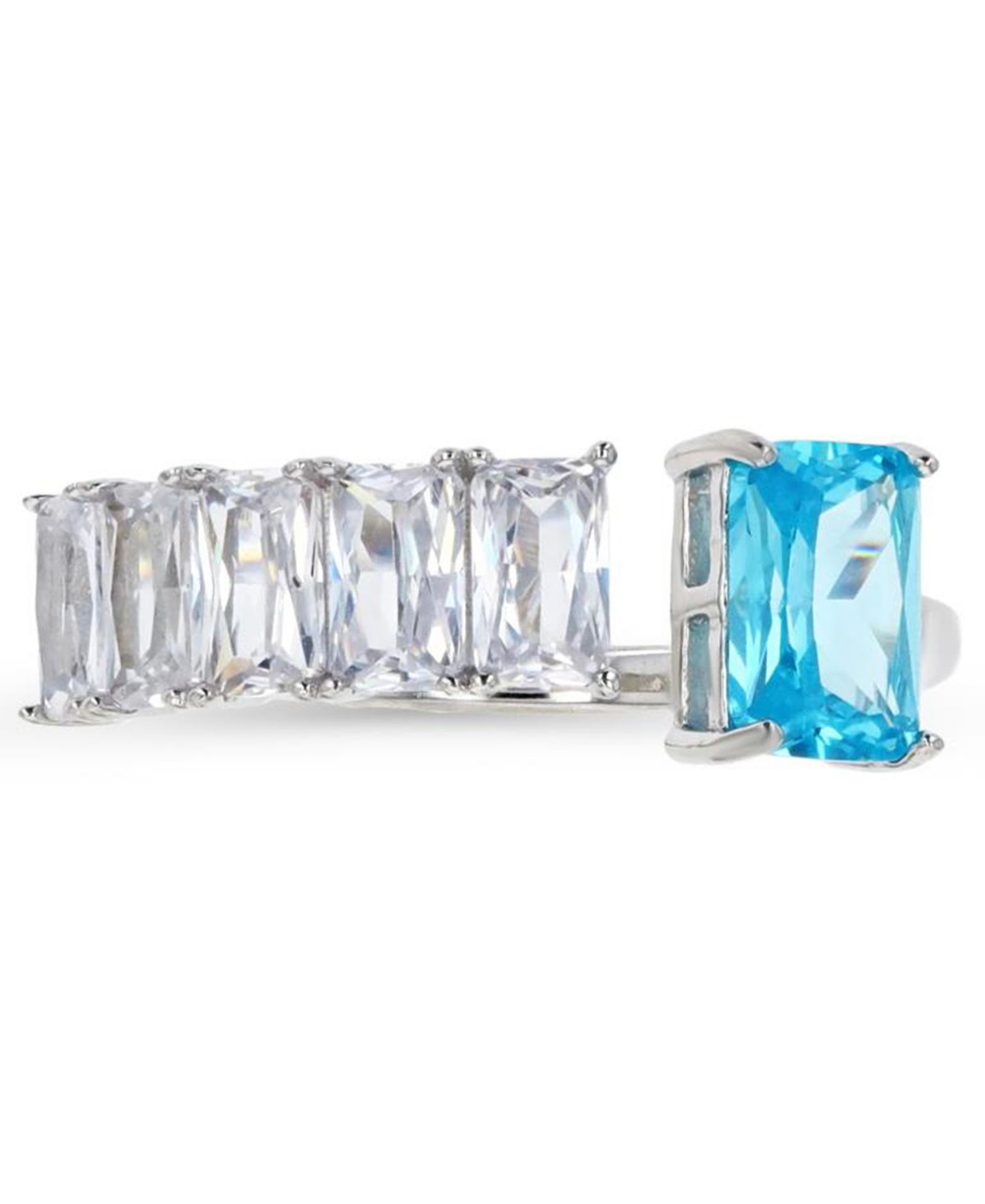 Кольцо с кубическим цирконием (2.31 ct. t.w.) в стерлинговом серебре