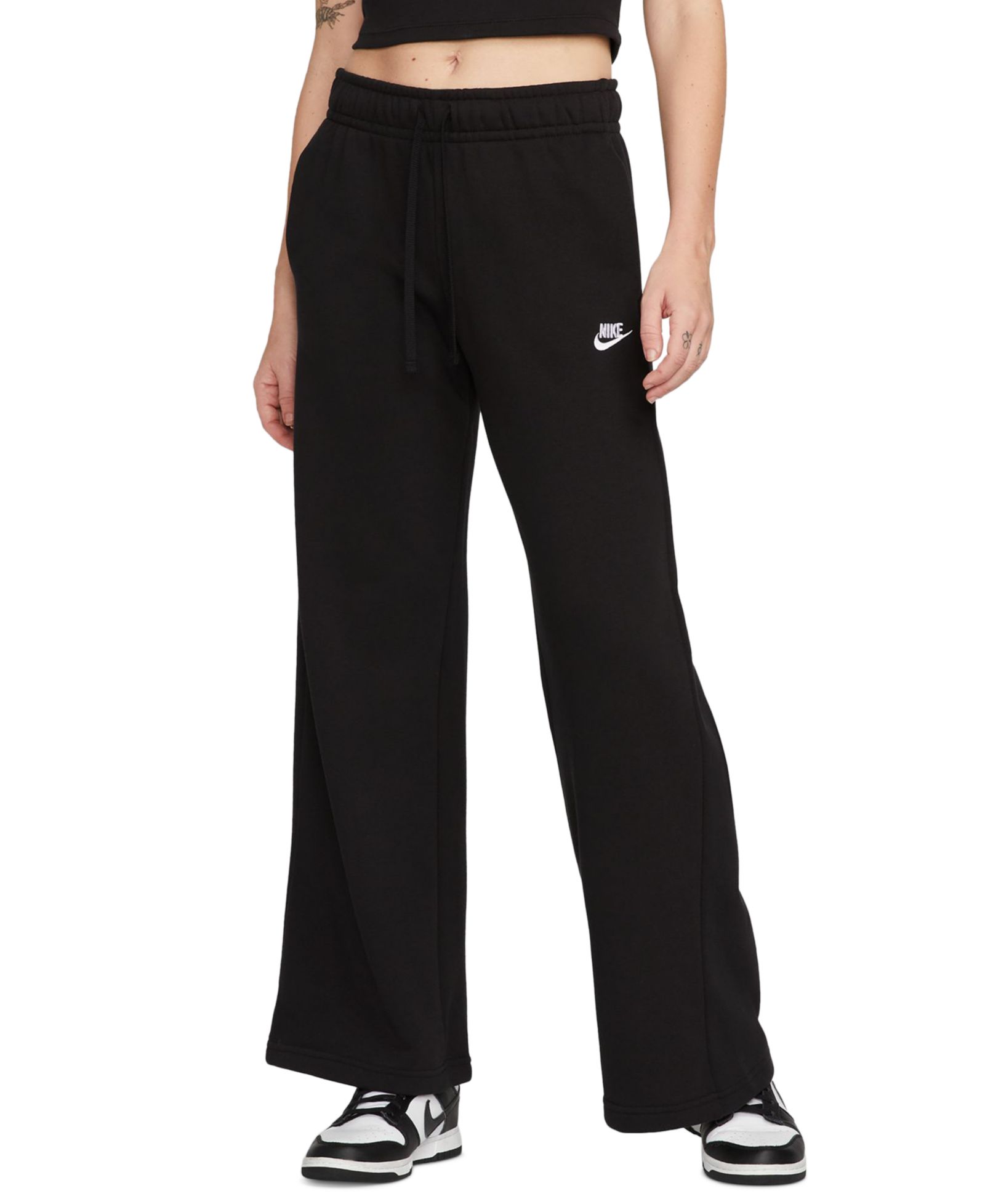 Женские спортивные брюки Nike Sportswear Club Fleece Wide-Leg