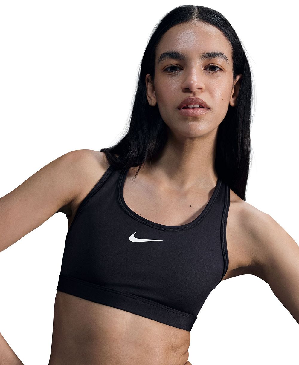 Nike Женский спортивный топ Swoosh с мягкой поддержкой