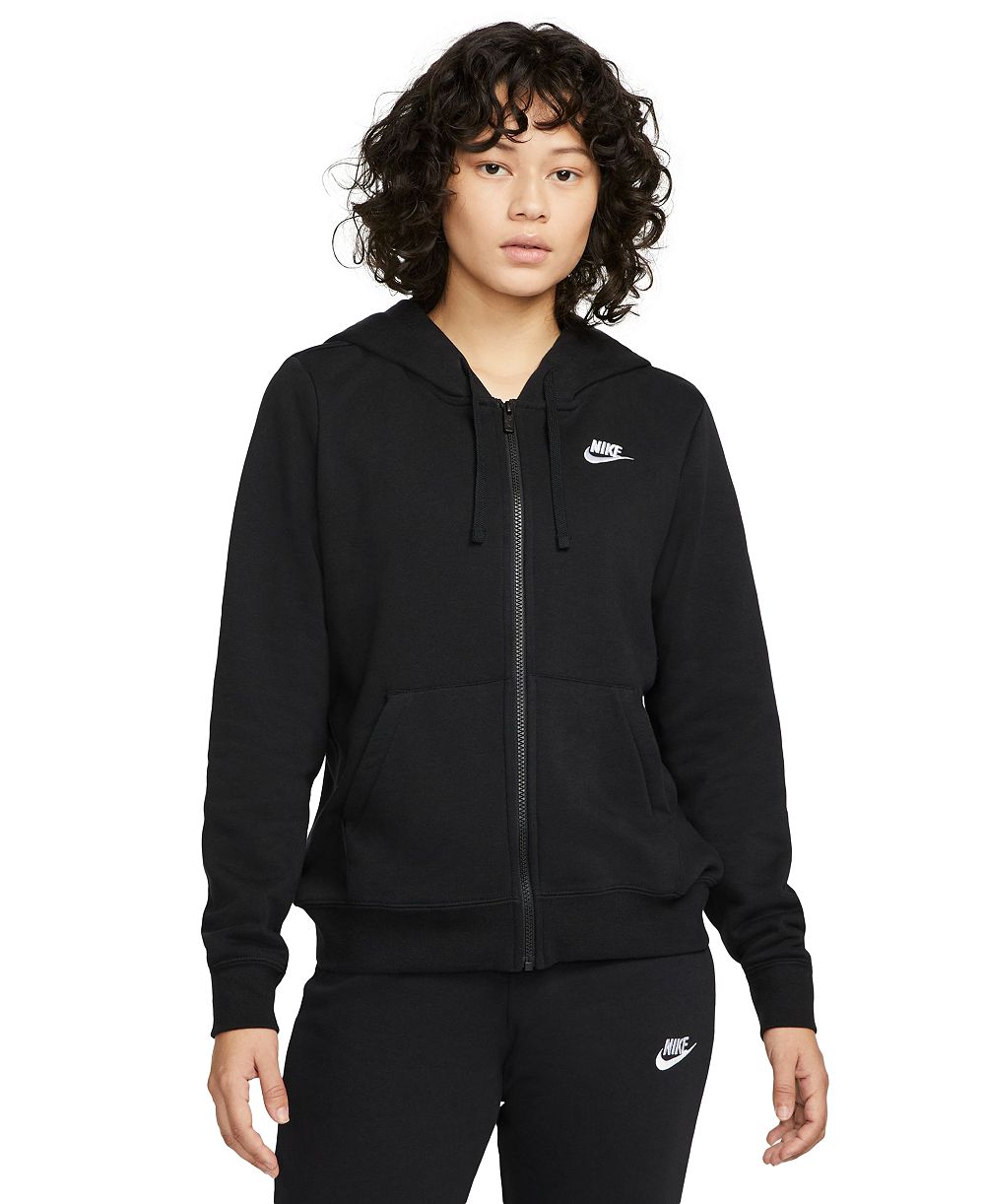 Nike Женское худи Club Fleece Full-Zip из коллекции Sportswear