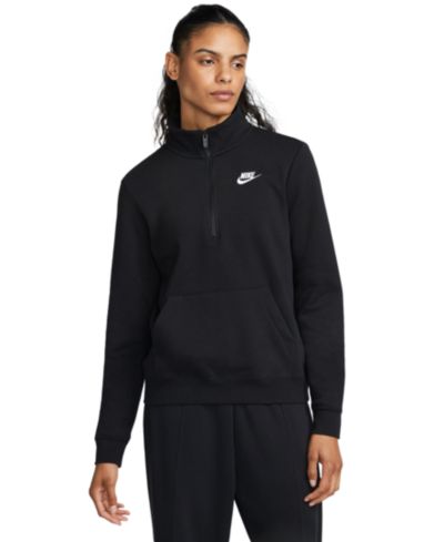 Nike Women's   Sportswear Club Fleece   1/2-Zip Sweatshirt