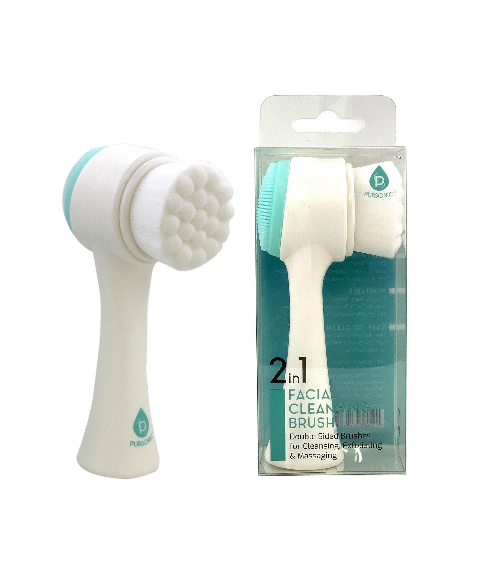 Pursonic Dual Sided Facial Cleansing Brush