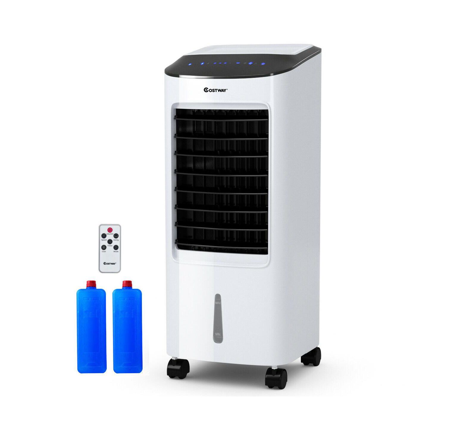 Costway Generic Evaporative Filtered Portable Air Cooler Fan with Humidifier and Remote Control