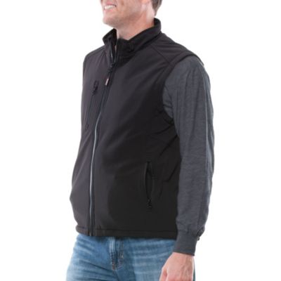RefrigiWear Men's Insulated Softshell Vest