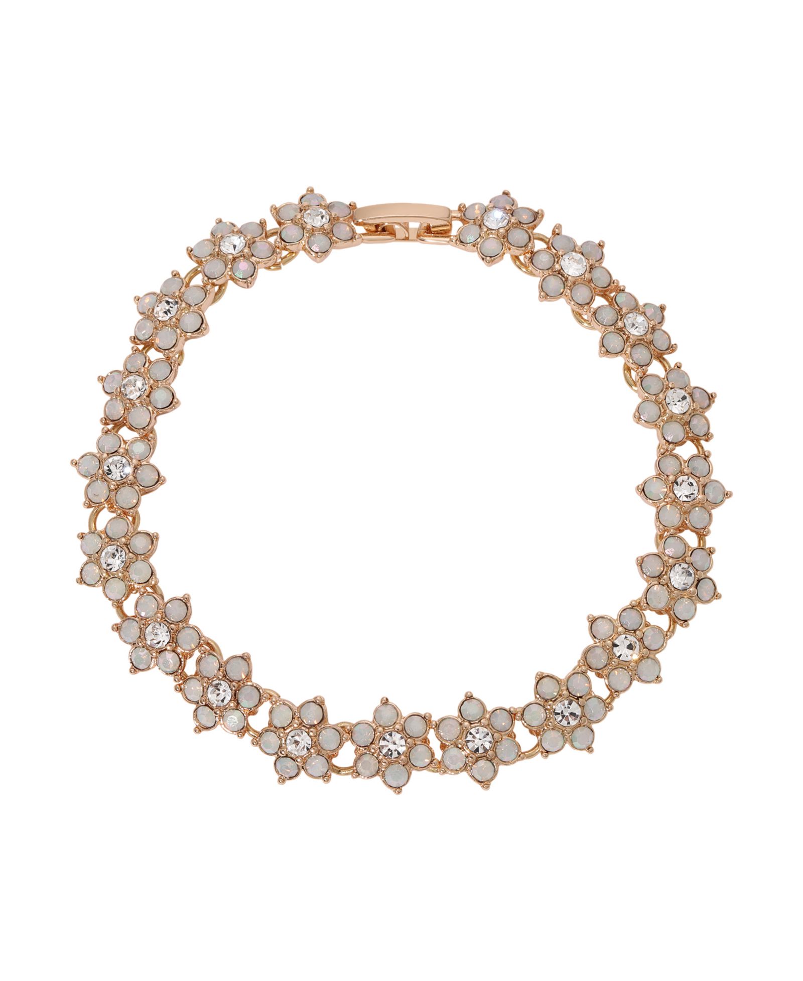 2028 Glass Flower Bracelet