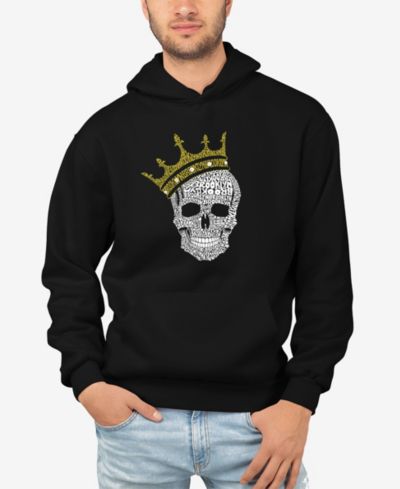 Мужское худи LA Pop Art Brooklyn Crown Word Art
