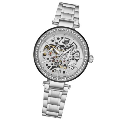 Женские часы Stuhrling с автоматическим механизмом и скелетоном