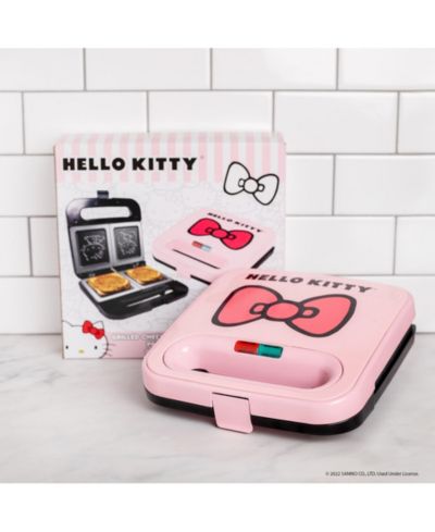 Uncanny Brands Hello Kitty прибор для приготовления горячих бутербродов, панельный пресс и компактный гриль для дома