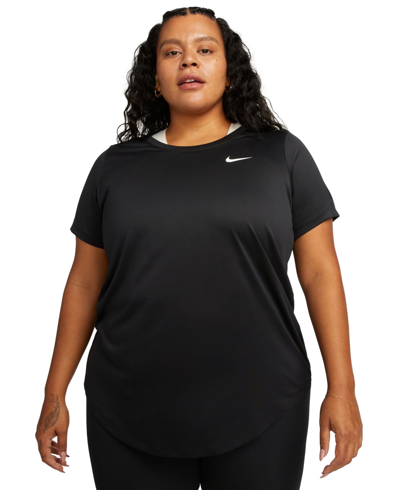 Женская футболка Nike Plus Size Active Dri-FIT Short-Sleeve Logo