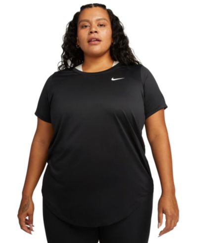 Женская футболка Nike Plus Size Active Dri-FIT Short-Sleeve Logo