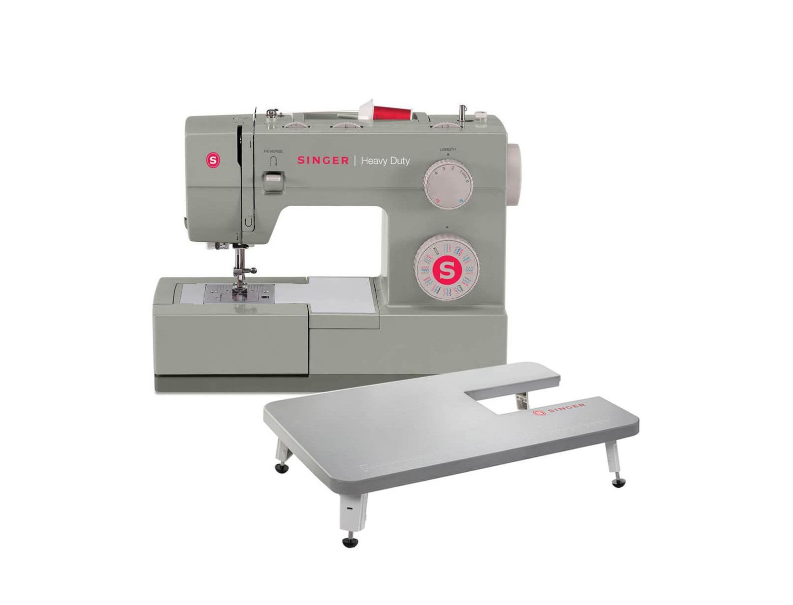 Singer Heavy Duty 4452 Sewing Machine with Extension Table