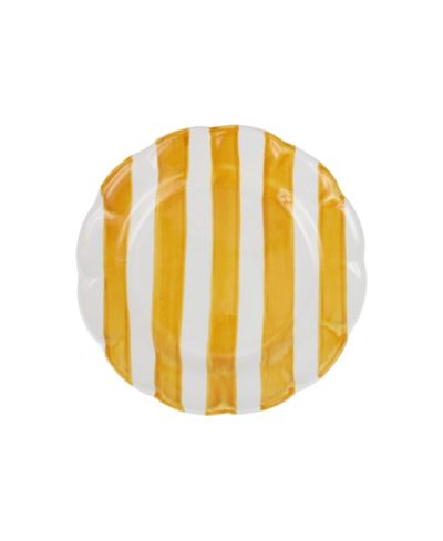 VIETRI Amalfitana Stripe Salad Plate 8"