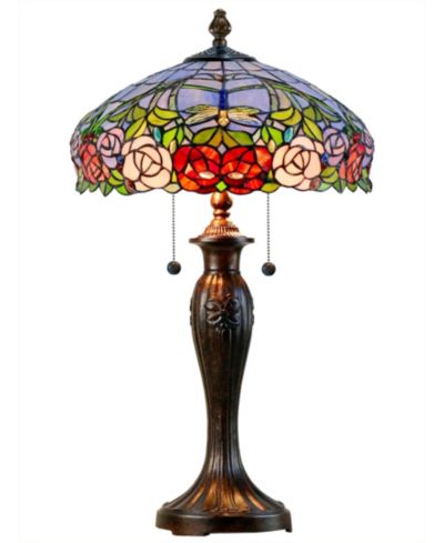 Настольная лампа Dale Tiffany Zenia Rose