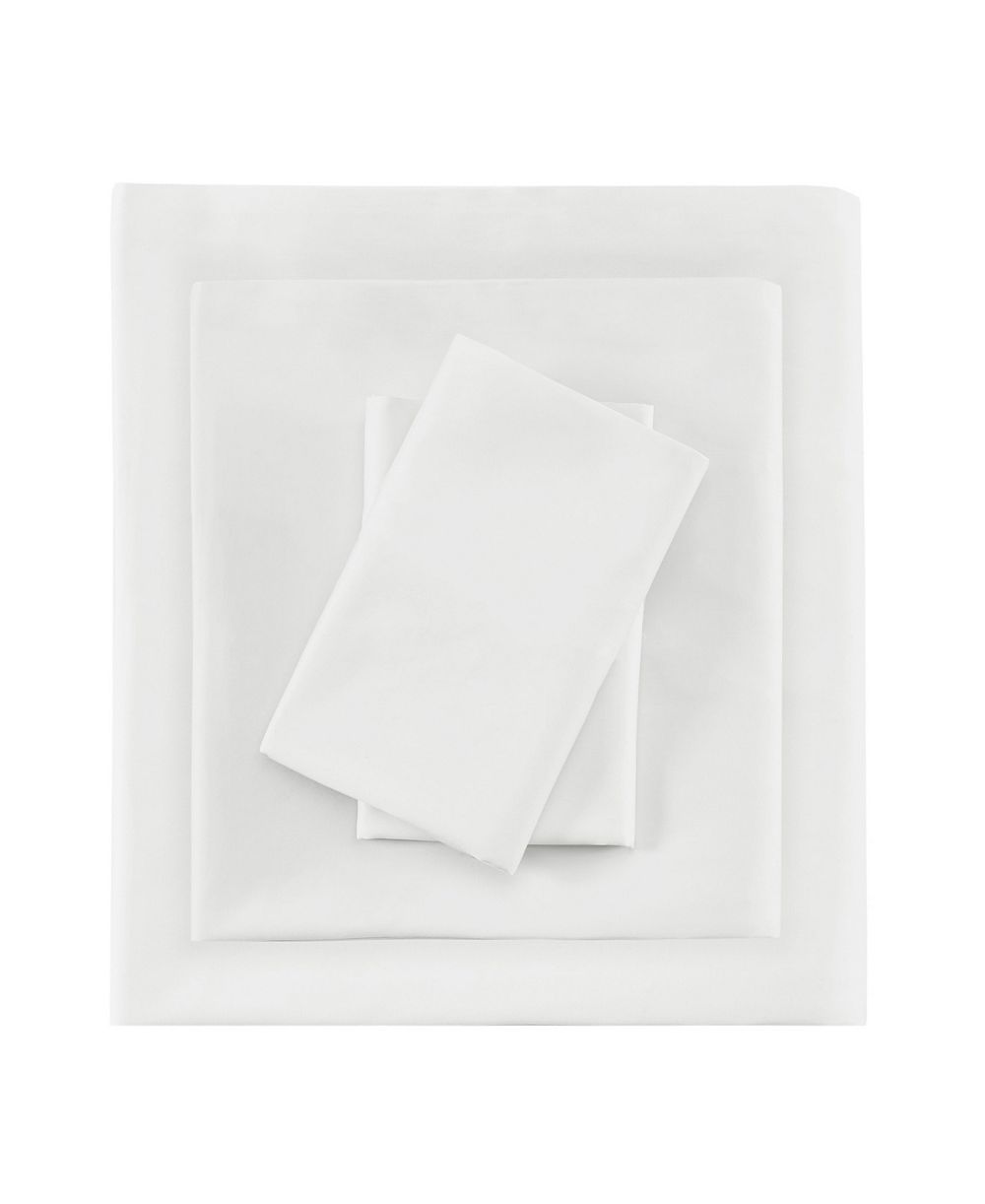 Madison Park 600 Thread Count Pima Cotton Sateen 7-Pc. Sheet Set, Split King