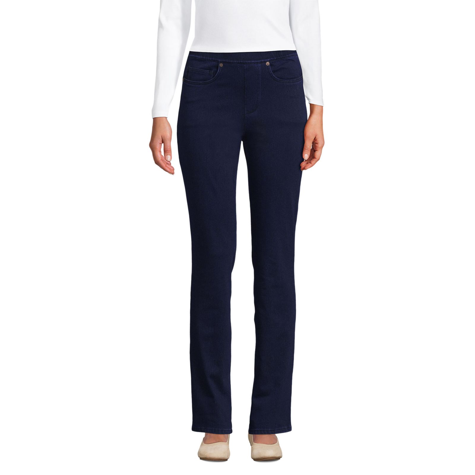 Petite джинсы Levi's Starfish Mid Rise Knit Denim Straight