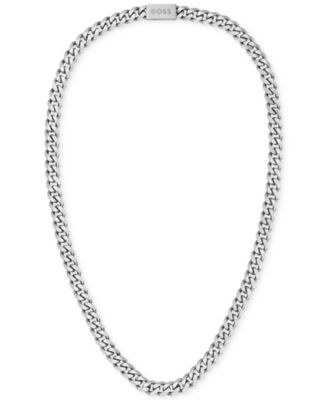 HUGO BOSS Мужское ожерелье из нержавеющей стали 24" Chain Necklace