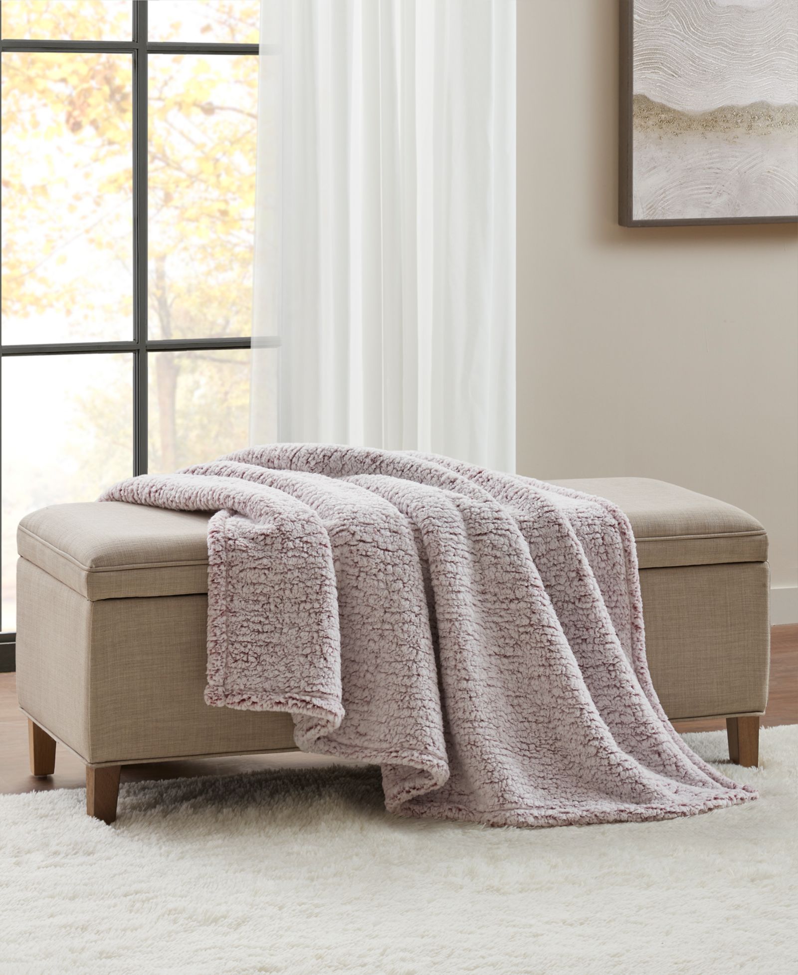 Уютный плед Premier Comfort Sherpa, 50" x 60"