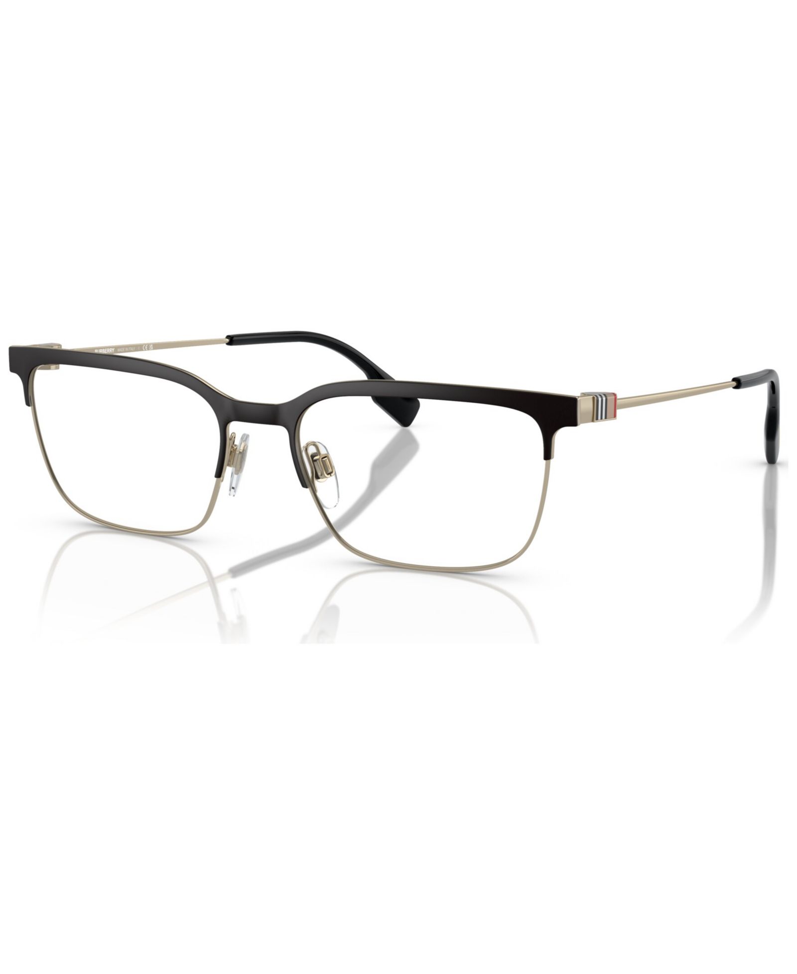 Burberry Man Square Metal BE1375 Douglas Eyeglasses