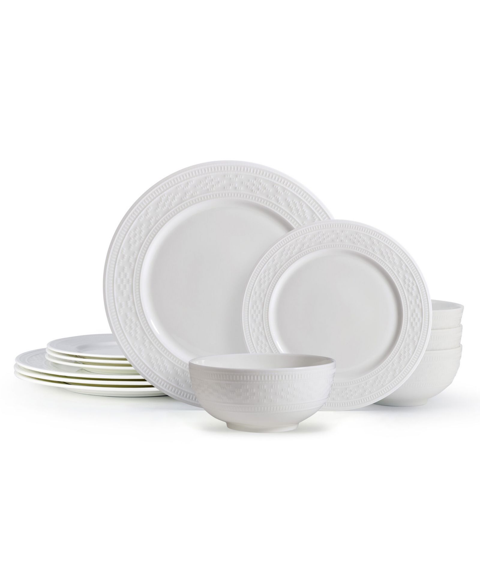 Набор столовой Mikasa Haven Bone China, 12 предметов, на 4 персоны