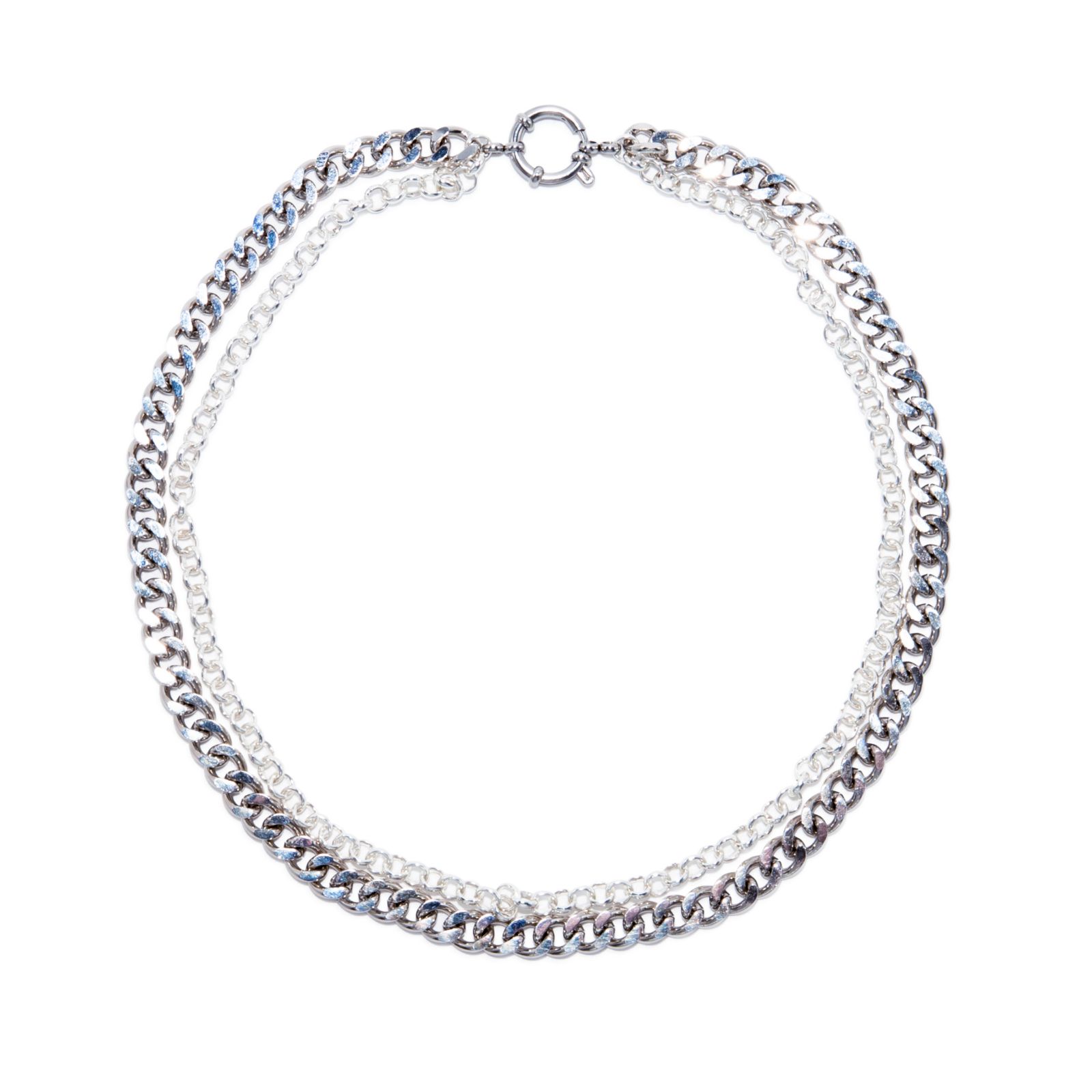 Ожерелье Joey Baby Platinum Plated Brass Niki 17" для женщин