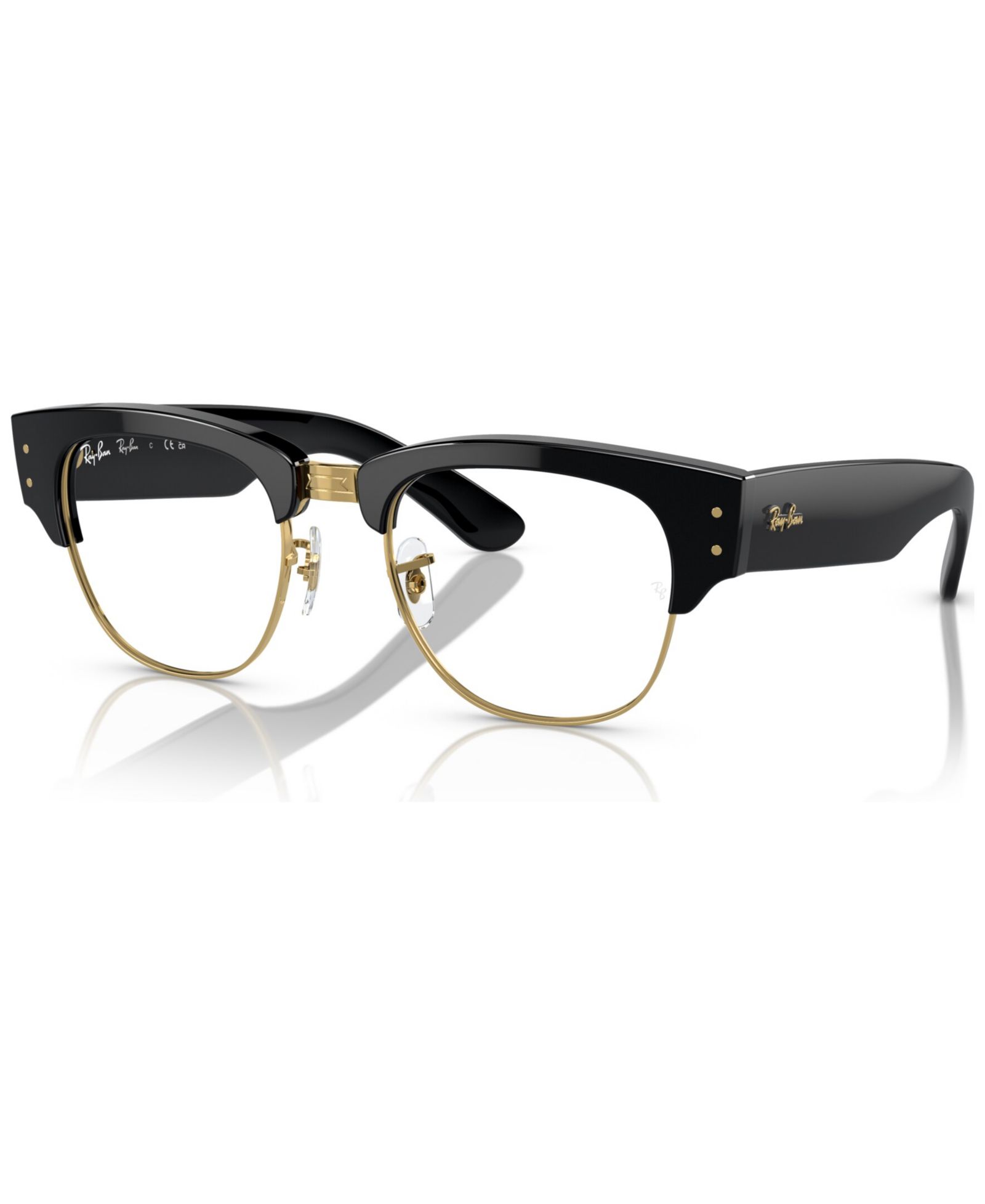 Очки Ray-Ban Unisex Square Plastic RB0316V Mega Clubmaster Optics Eyeglasses