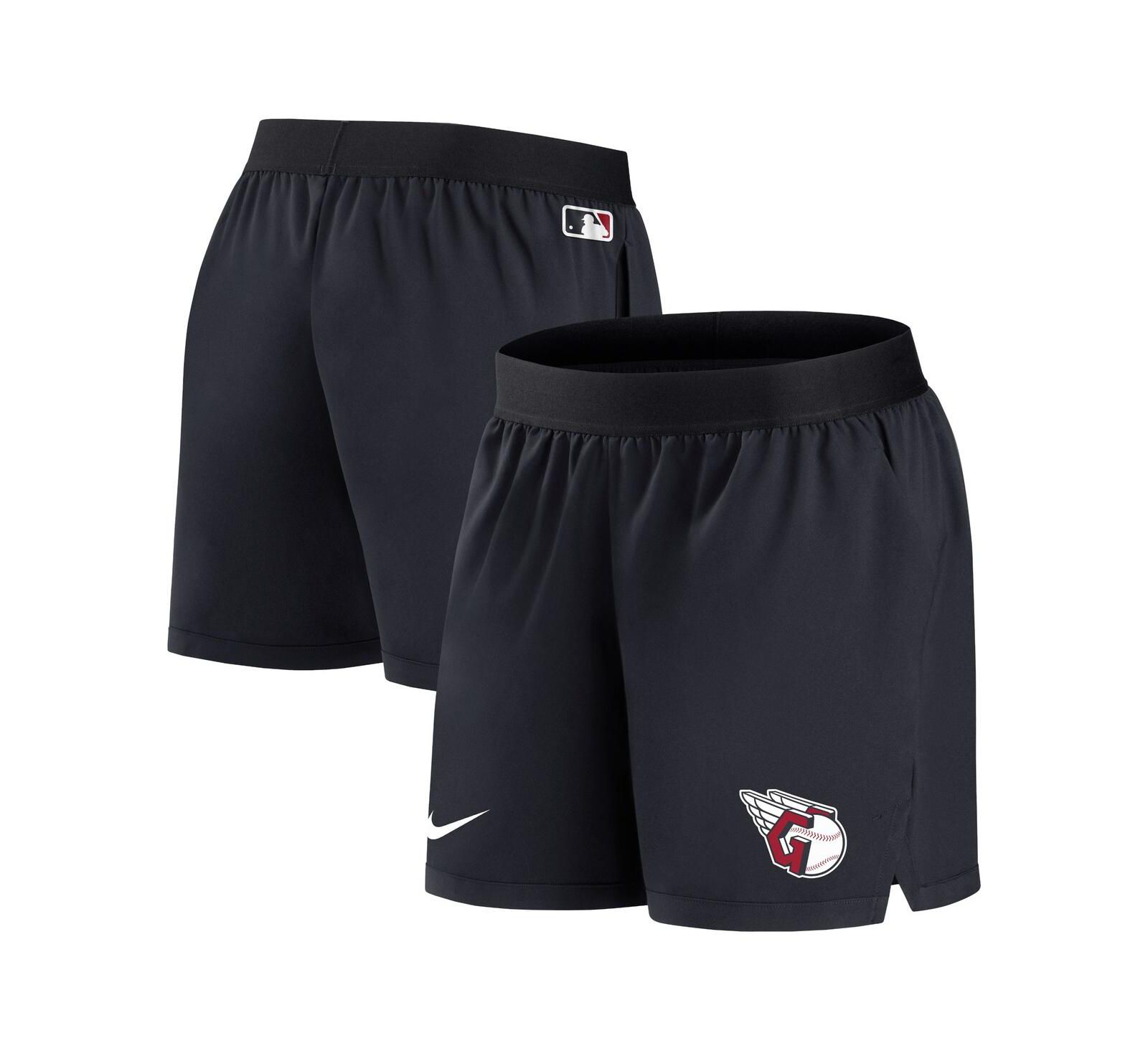 Женские шорты Nike Cleveland Guardians Authentic Collection Team Performance