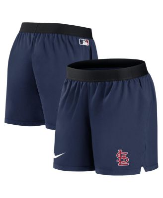 Женские шорты Nike Navy St. Louis Cardinals Authentic Collection Team Performance