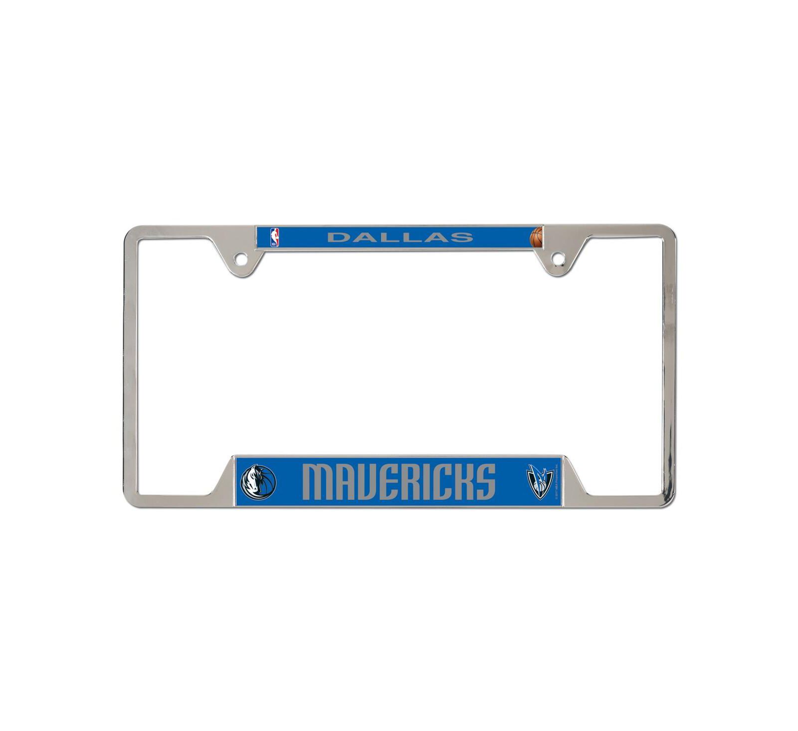 Рамка для номерного знака Wincraft Dallas Mavericks Chrome Plated Metal