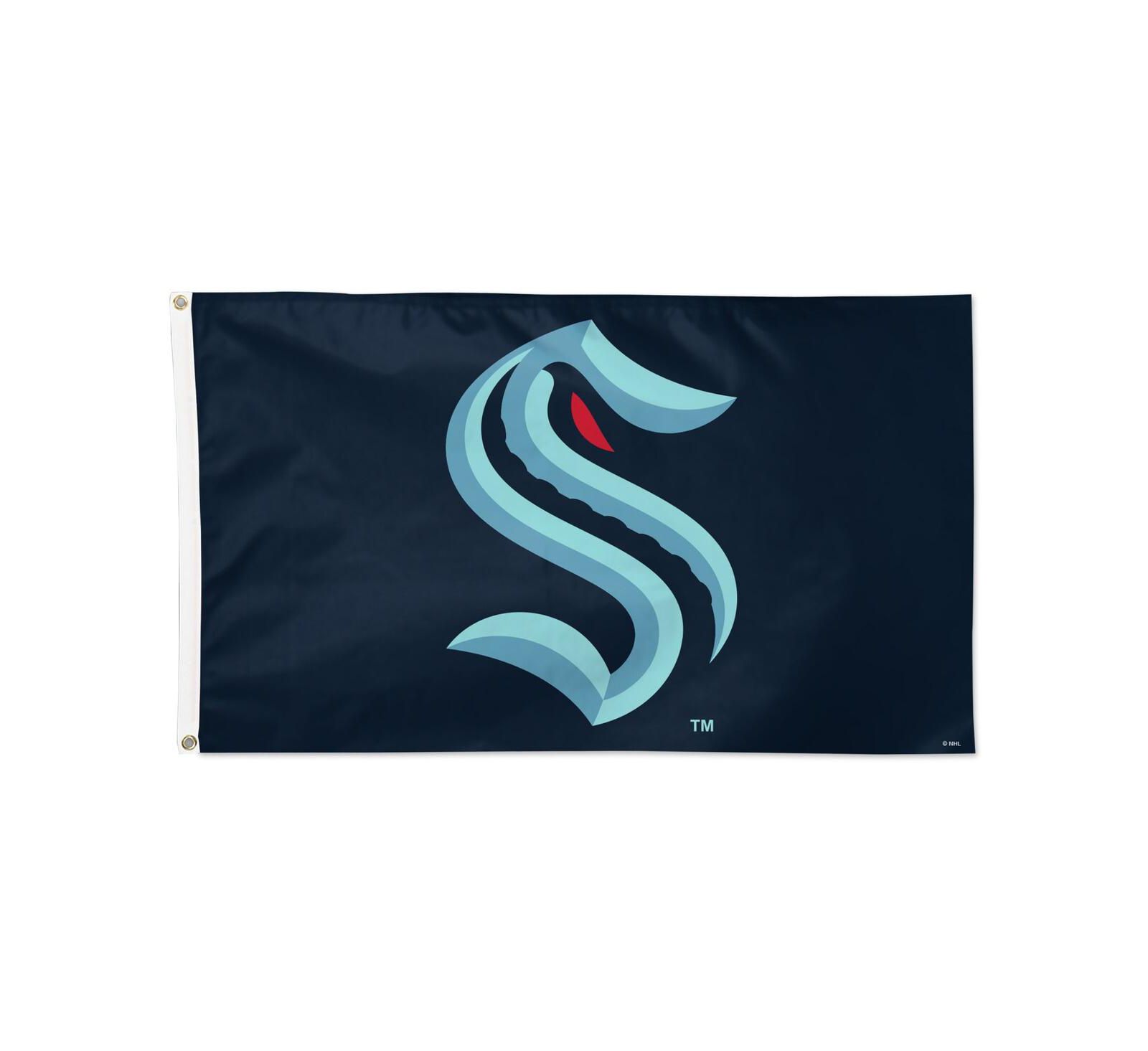 Wincraft Seattle Kraken 3' x 5' Primary Logo Single-Sided Flag