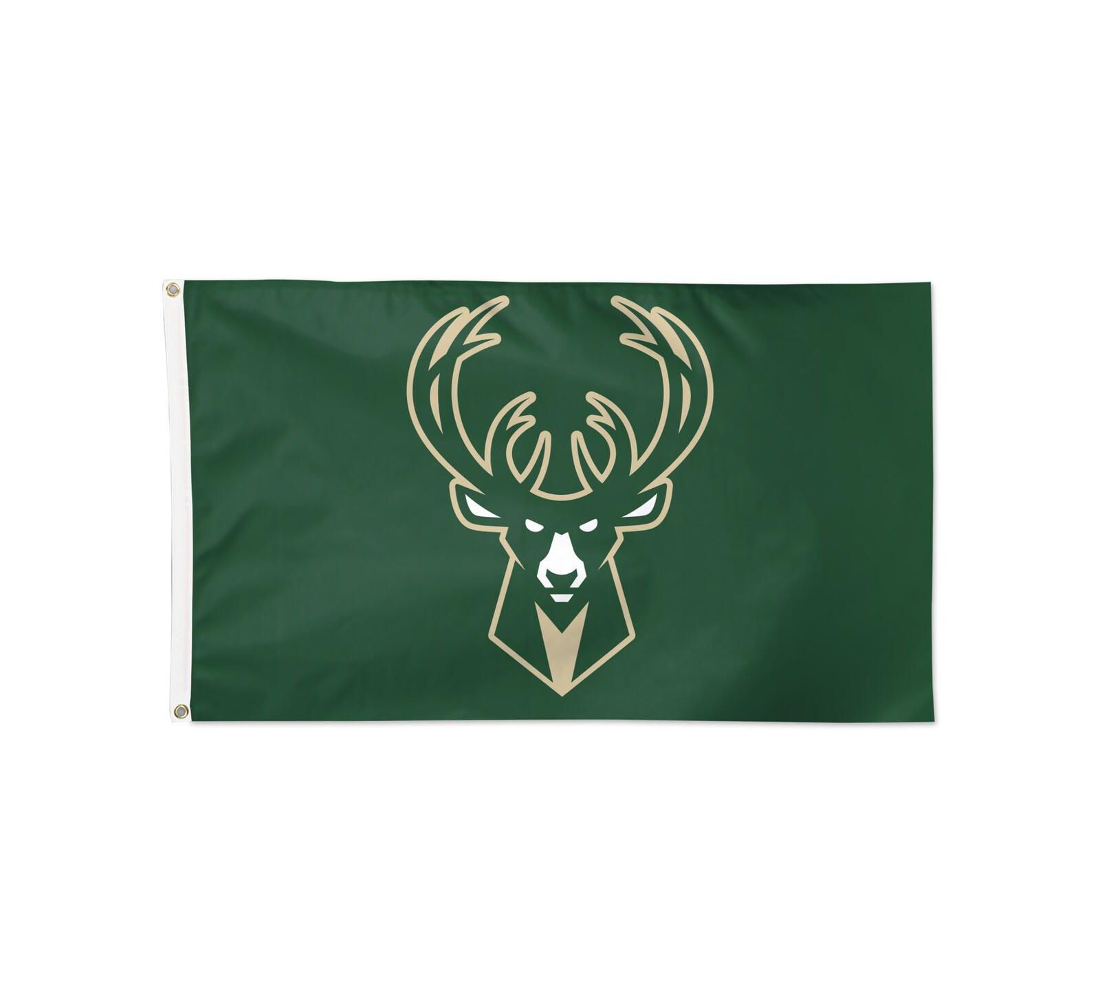 Wincraft Milwaukee Bucks 3' x 5' Primary Logo Single-Sided Flag
