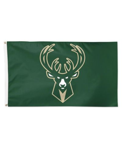 Wincraft флаг Milwaukee Bucks с основным логотипом, односторонний, 3' x 5'