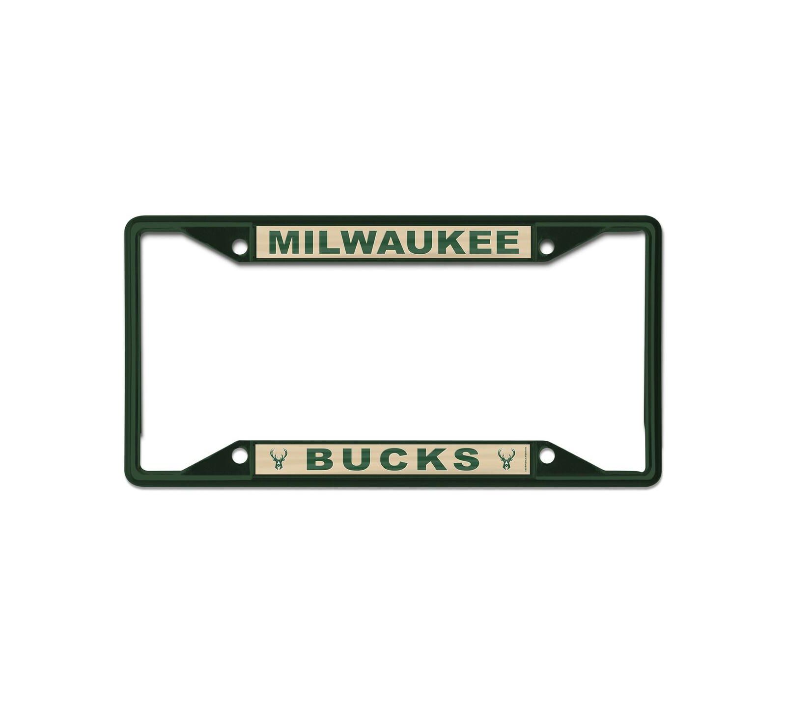 Wincraft рамка для номерного знака Milwaukee Bucks Chrome Color
