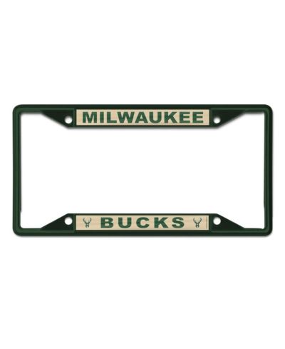 Wincraft Milwaukee Bucks Chrome Color License Plate Frame